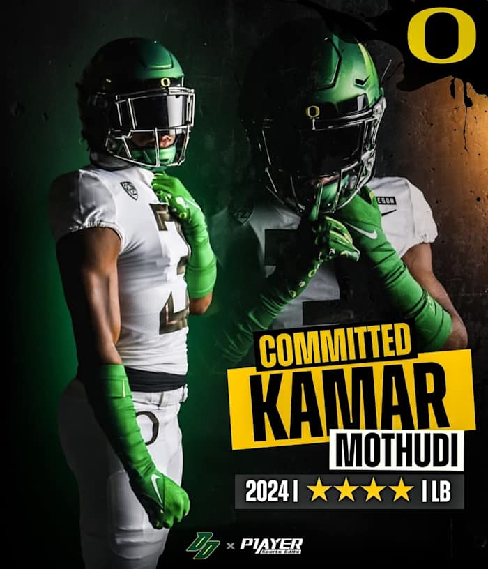 Kamar Mothudi Oregon Commitment Graphic